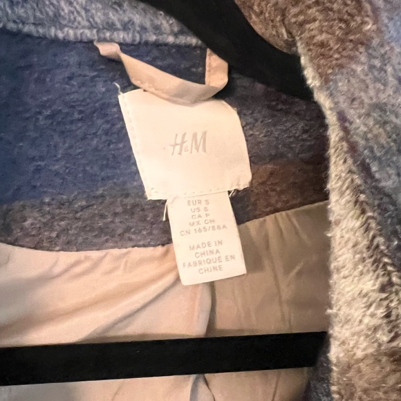 H&M Oversized Wool Blend Jacket - Size S - Picture 6 of 7